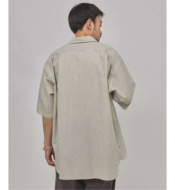 EDIFICE「ETS.MATERIAUX(マテリオ) フレンチワーク ショートスリーブシャツ」|シャツ・ブラウス|