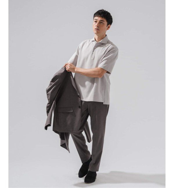 EDIFICE「《追加》"吸水速乾＆イージーケア" 36ゲージ ツイリードライ ポロシャツ」|ポロシャツ|