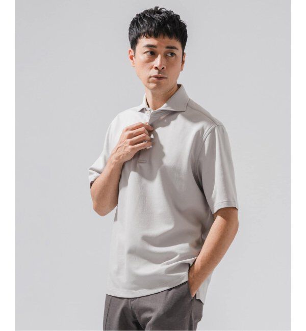 EDIFICE「《追加》"吸水速乾＆イージーケア" 36ゲージ ツイリードライ ポロシャツ」|ポロシャツ|