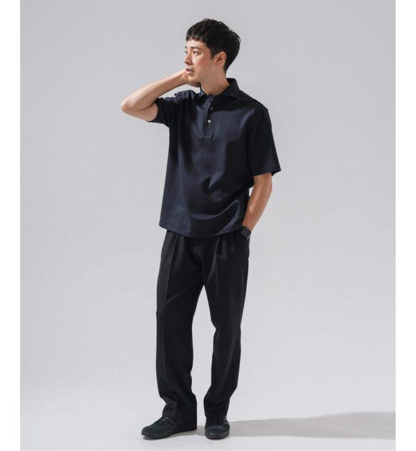 EDIFICE「《追加》"吸水速乾＆イージーケア" 36ゲージ ツイリードライ ポロシャツ」|ポロシャツ|