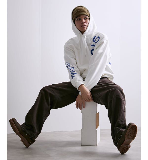 Paris Saint-Germain「【Paris Saint-Germain / パリ・サン＝ジェルマン】 JP Logo Printed Hoodie」|パーカー|