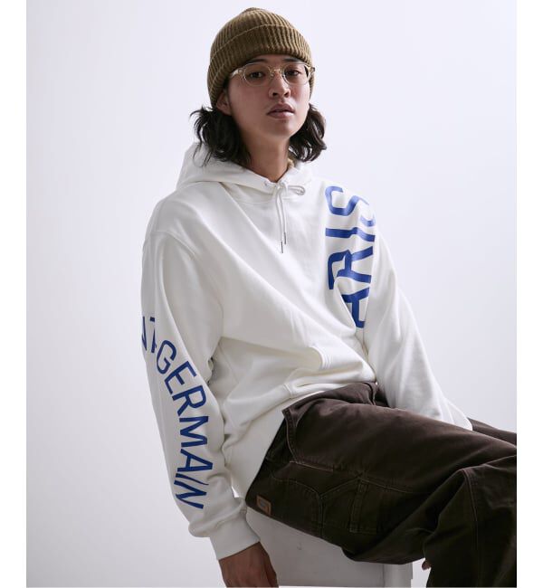 Paris Saint-Germain「【Paris Saint-Germain / パリ・サン＝ジェルマン】 JP Logo Printed Hoodie」|パーカー|