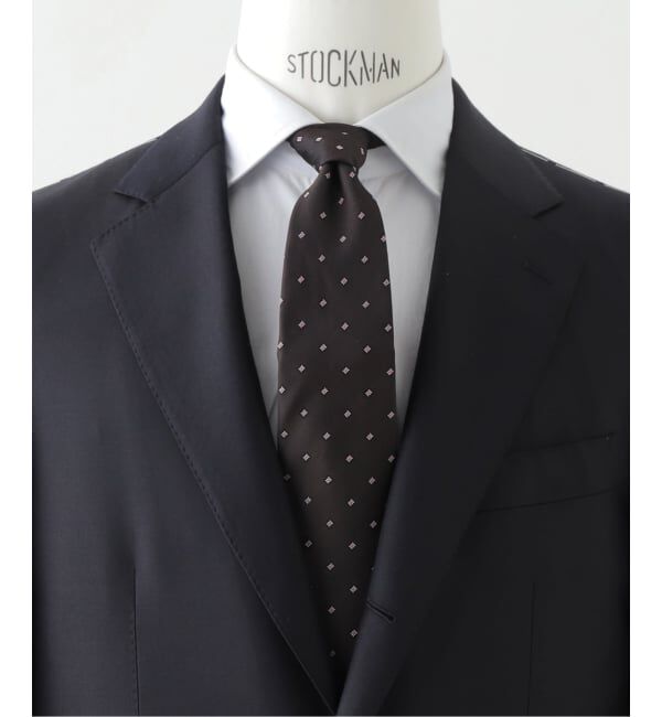 EDIFICE「AX スクエアコモン」|ネクタイ・蝶ネクタイ|ブラウン