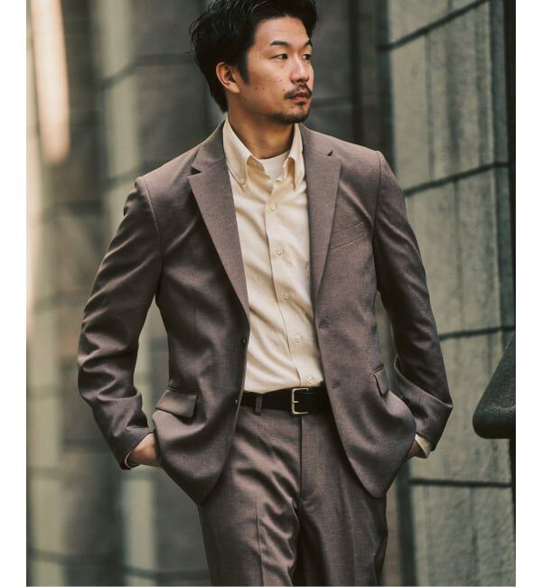 417 EDIFICE「ドライストレッチツイル セットアップ &rdquo;ジャケット1点+パンツ1点&rdquo; の2点セット」|スーツ|