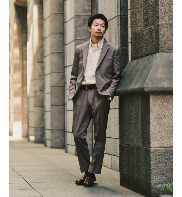 417 EDIFICE「ドライストレッチツイル セットアップ &rdquo;ジャケット1点+パンツ1点&rdquo; の2点セット」|スーツ|