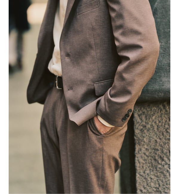 417 EDIFICE「ドライストレッチツイル セットアップ &rdquo;ジャケット1点+パンツ1点&rdquo; の2点セット」|スーツ|