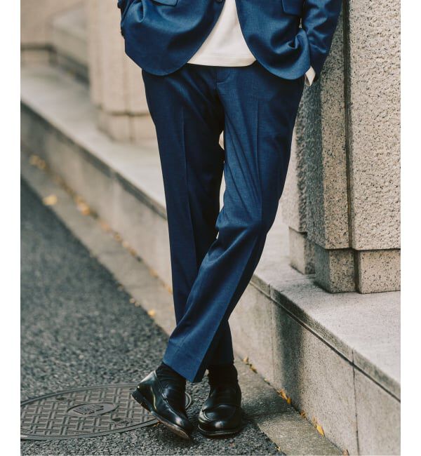 417 EDIFICE「ドライストレッチツイル セットアップ &rdquo;ジャケット1点+パンツ1点&rdquo; の2点セット」|スーツ|