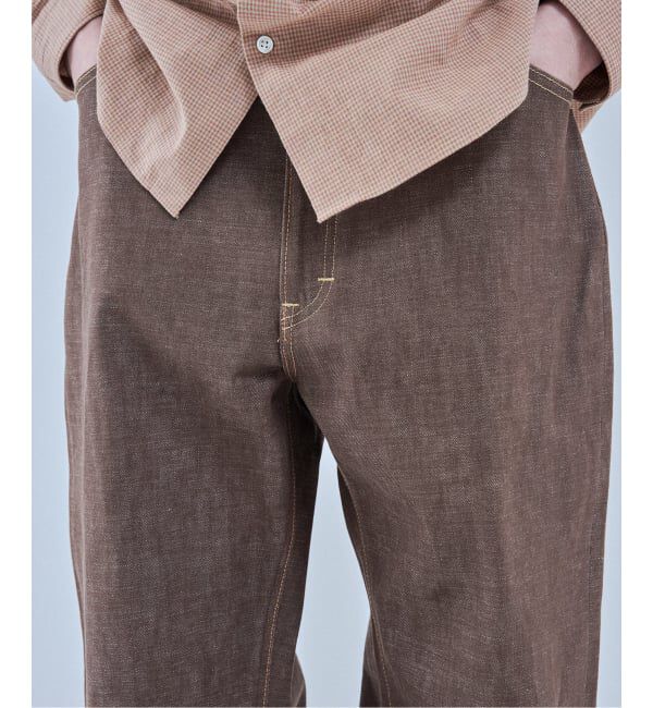 EDIFICE「Lee (リー) 別注 101*101-Z RIDERS RIGID デニムパンツ」|デニム|