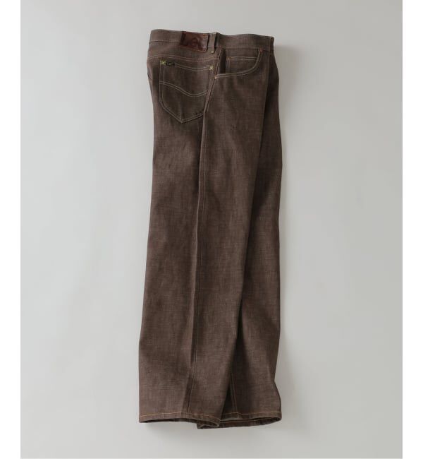 EDIFICE「Lee (リー) 別注 101*101-Z RIDERS RIGID デニムパンツ」|デニム|