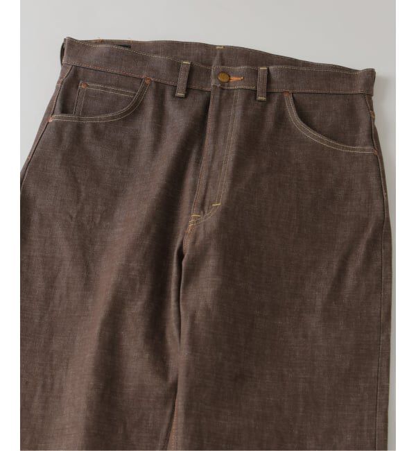 EDIFICE「Lee (リー) 別注 101*101-Z RIDERS RIGID デニムパンツ」|デニム|