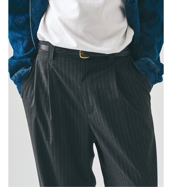 417 EDIFICE「TR ワイドイージーパンツ」|スラックス|