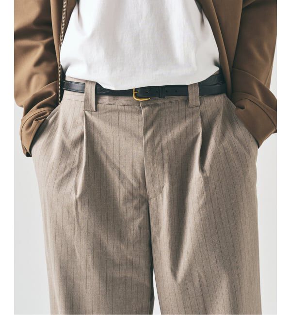 417 EDIFICE「TR ワイドイージーパンツ」|スラックス|