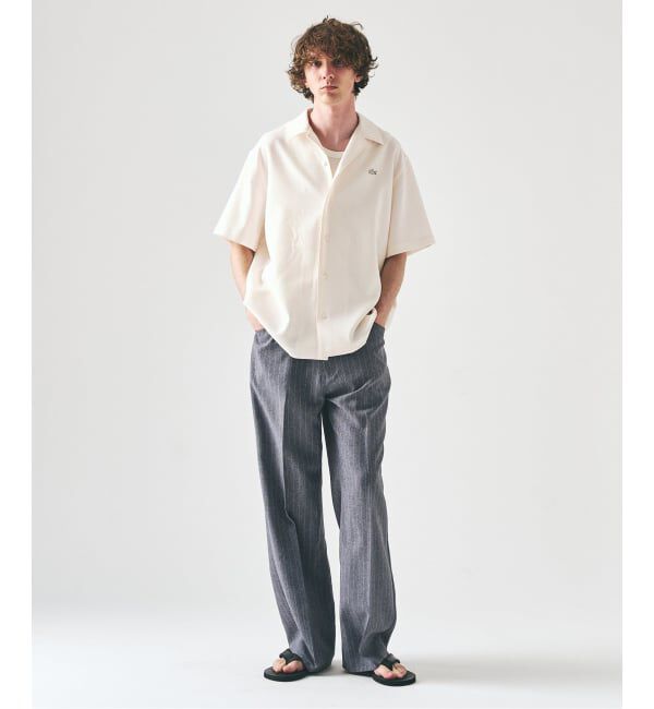 417 EDIFICE「【LACOSTE / ラコステ】417別注 クレープシャツ」|シャツ・ブラウス|