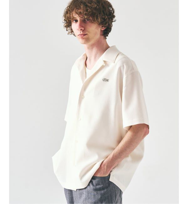 417 EDIFICE「【LACOSTE / ラコステ】417別注 クレープシャツ」|シャツ・ブラウス|