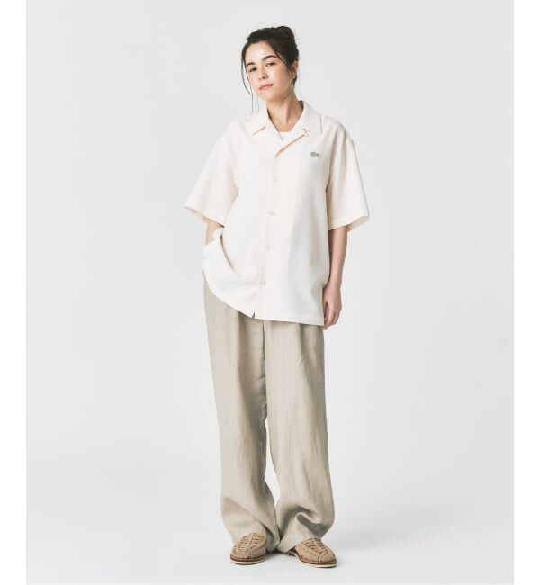 417 EDIFICE「【LACOSTE / ラコステ】417別注 クレープシャツ」|シャツ・ブラウス|