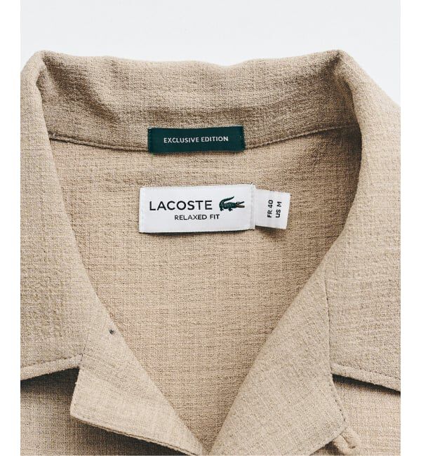 417 EDIFICE「【LACOSTE / ラコステ】417別注 クレープシャツ」|シャツ・ブラウス|