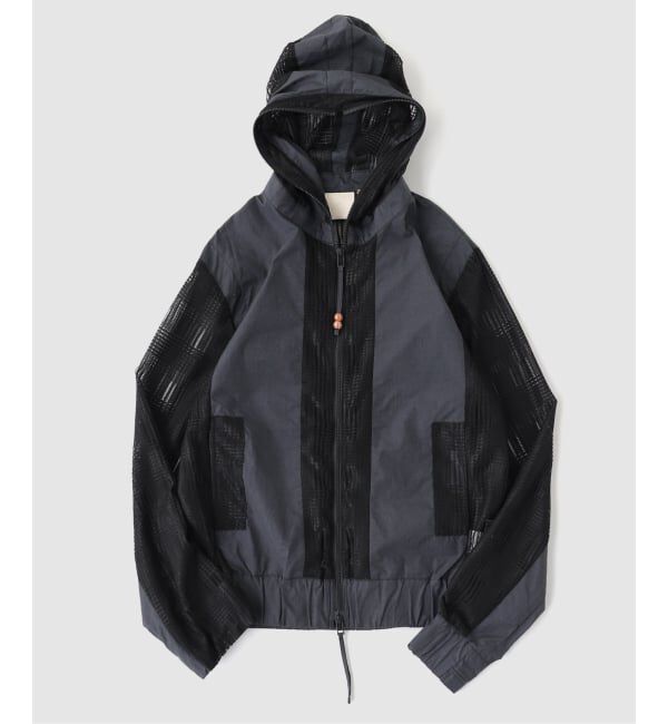 PULP「JIAN YE / ジェンイェ LACE MONSTER HOOD」|パーカー|ブラック