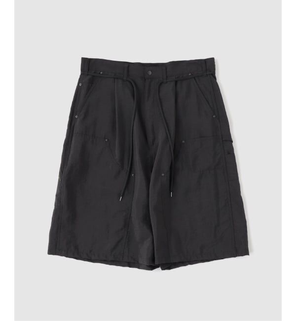 EDIFICE「Product Twelve（プロダクトトゥエルブ) Silk Nylon Short Work Pants」|その他|ブラック