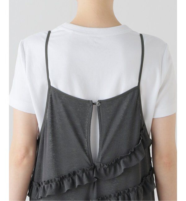 Oriens JOURNAL STANDARD「シアーフリルキャミソールワンピース」|ワンピース|