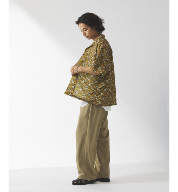 JOURNAL STANDARD relume「ホールパターン プリント オープンカラーシャツ」|シャツ・ブラウス|