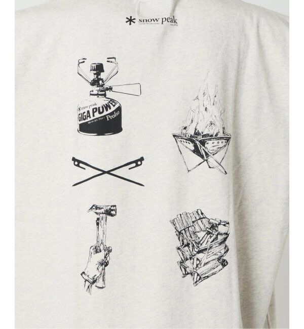 JOURNAL STANDARD relume「SNOW PEAK / スノーピーク 別注 &rdquo;GEAR&rdquo; プリントTシャツ」|Tシャツ・カットソー|