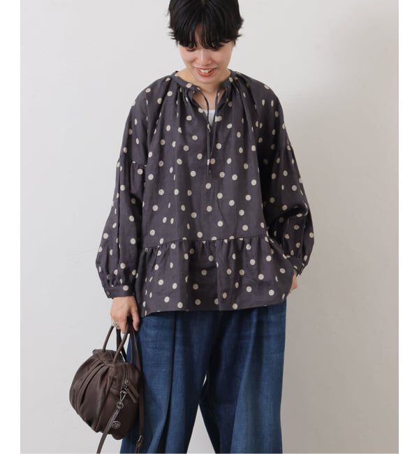 journal standard luxe「ヘムフリルギャザーブラウス」|シャツ・ブラウス|