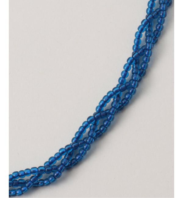 JOURNAL STANDARD relume「RELUME 3レンガラスビーズネックレス」|ネックレス|