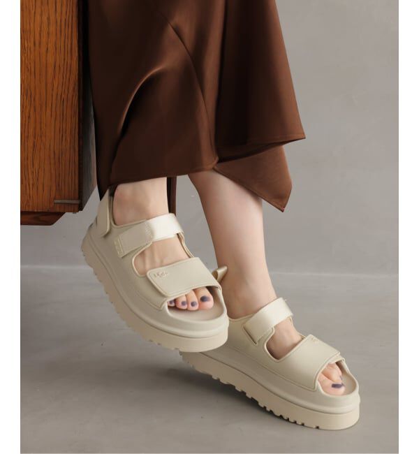JOURNAL STANDARD relume「《追加》【UGG/アグ】W GOLDENGLOW 1152685：サンダル」|サンダル|ナチュラル