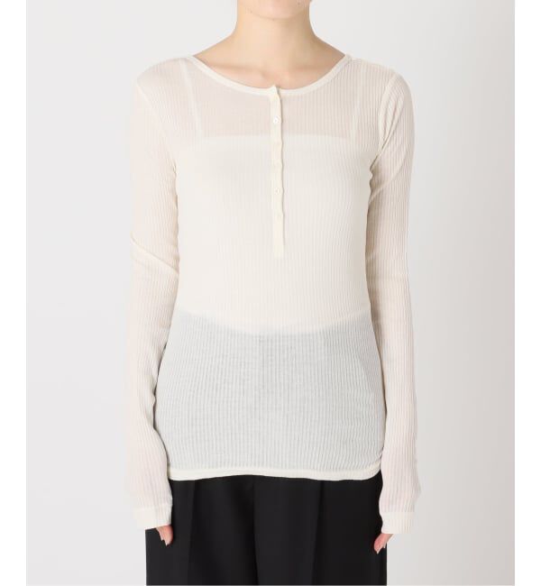 JOURNAL STANDARD「《追加3》シアーテレコヘンリーネックプルオーバー」|Tシャツ・カットソー|
