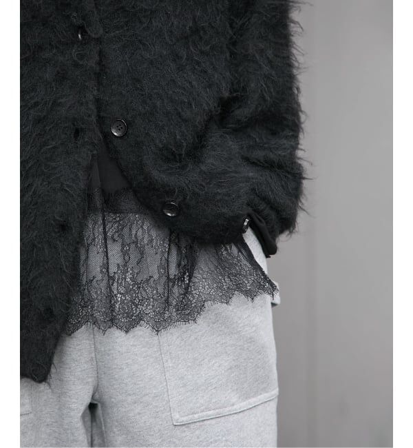 JOURNAL STANDARD「《追加4》レースヘム クルーネックシアーロングT」|Tシャツ・カットソー|