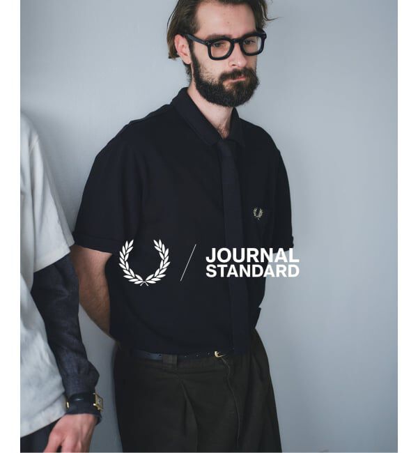 JOURNAL STANDARD「FRED PERRY / フレッドペリー 別注 ポケット ポロ シャツ」|ポロシャツ|ブラック
