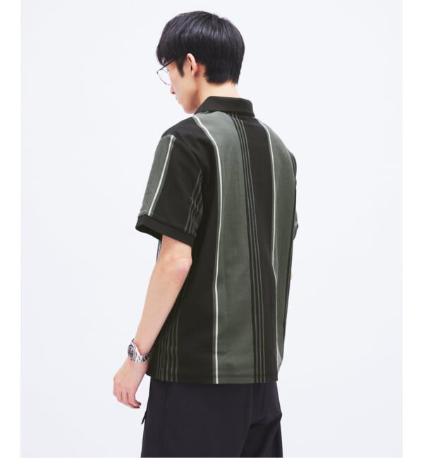 JOURNAL STANDARD「《予約》FRED PERRY / フレッドペリー 別注 ストライプ ピケ ポロシャツ」|ポロシャツ|