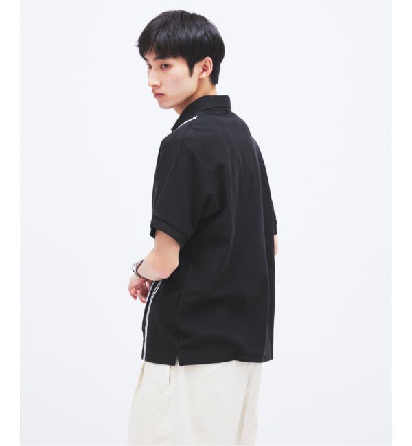 JOURNAL STANDARD「《予約》FRED PERRY / フレッドペリー 別注 ストライプ ピケ ポロシャツ」|ポロシャツ|