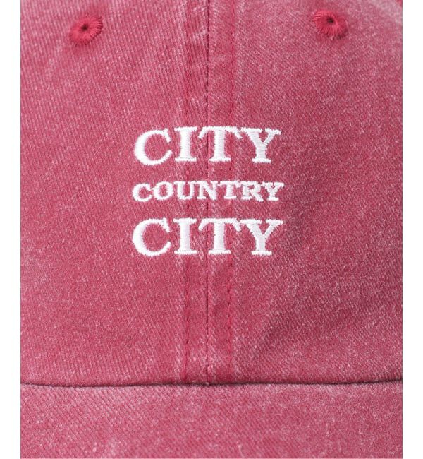 JOURNAL STANDARD「【City Country City/シティーカントリーシティー】シシュウCAP」|キャップ・キャスケット|