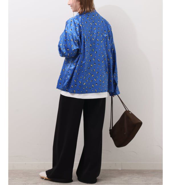 JOURNAL STANDARD relume「小花プリントオープンカラーシャツ」|シャツ・ブラウス|