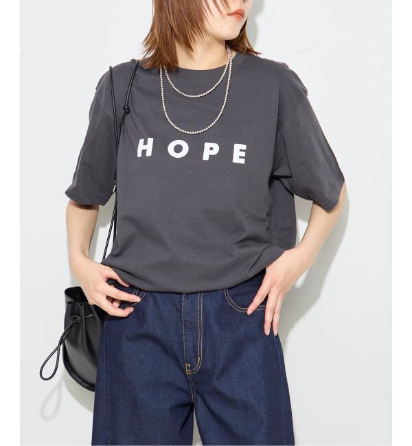 journal standard L'essage「POETMEETS DUBWISE HOPE Tシャツ」|Tシャツ・カットソー|ブラック