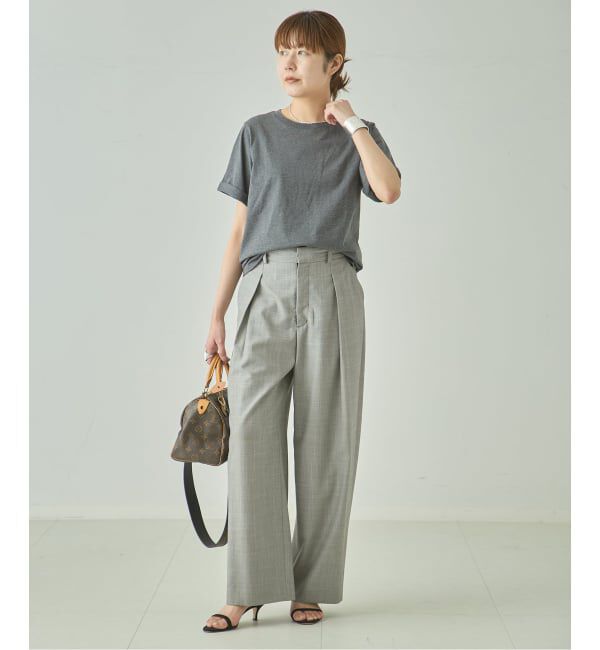 journal standard L'essage「スワイー/ピグメントTシャツ」|Tシャツ・カットソー|