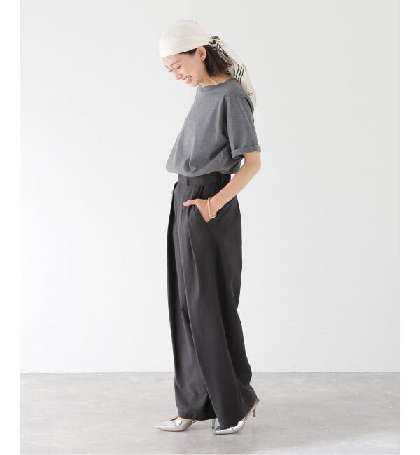 journal standard L'essage「スワイー/ピグメントTシャツ」|Tシャツ・カットソー|