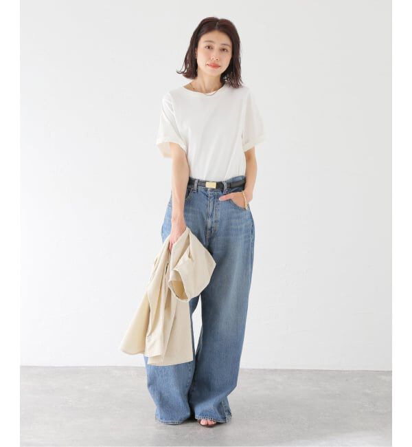 journal standard L'essage「スワイー/ピグメントTシャツ」|Tシャツ・カットソー|