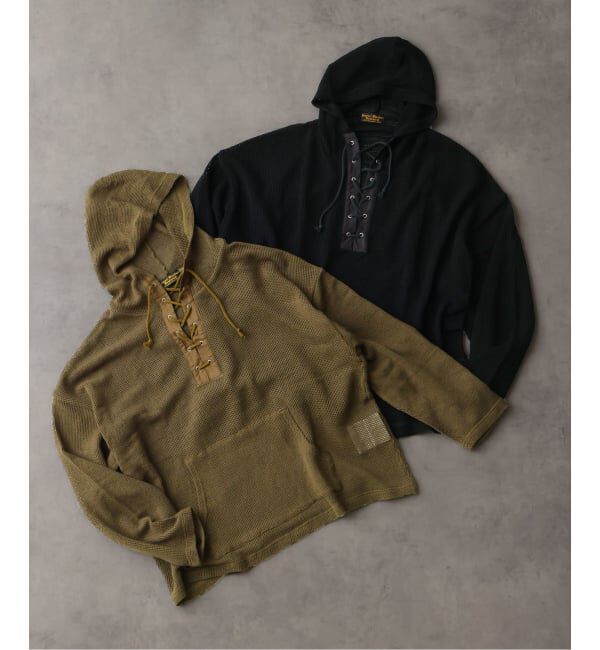 J.S.Homestead「J.S.Homestead / コットン メッシュ フーディ」|パーカー|