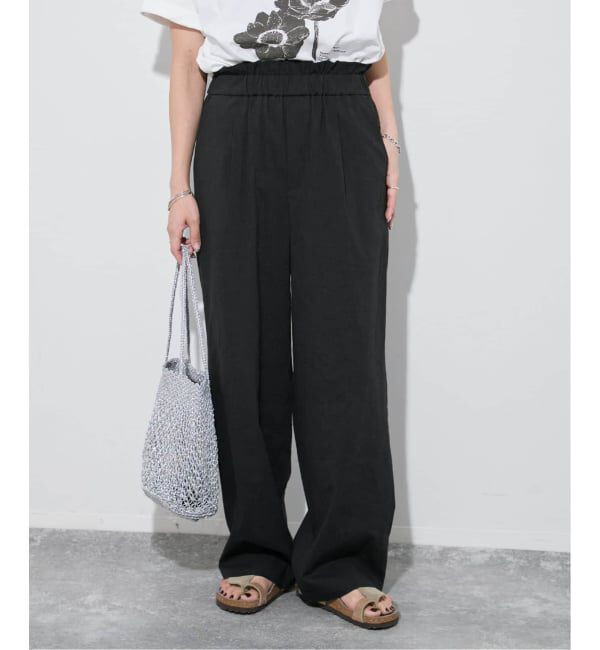 JOURNAL STANDARD「《追加2》ウォッシャブルコットンリネンIVISストレートパンツ」|その他|