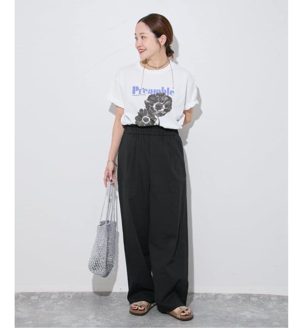 JOURNAL STANDARD「《追加2》ウォッシャブルコットンリネンIVISストレートパンツ」|その他|