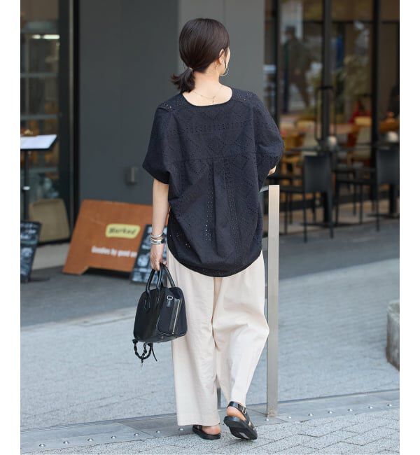 JOURNAL STANDARD「《追加2》ウォッシャブルコットンリネンIVISストレートパンツ」|その他|