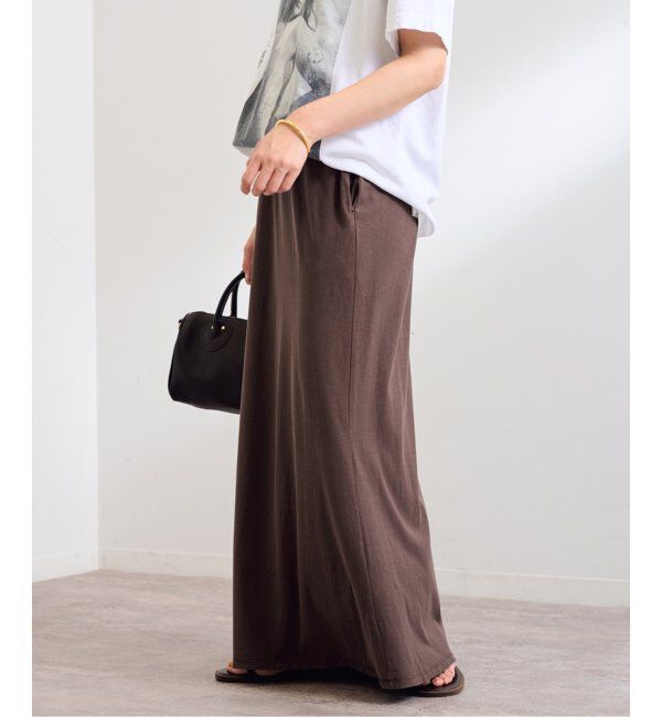FRAMeWORK「カットナロースカート」|スカート|