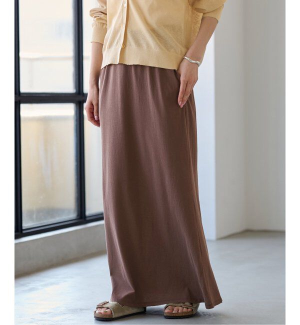 FRAMeWORK「カットナロースカート」|スカート|