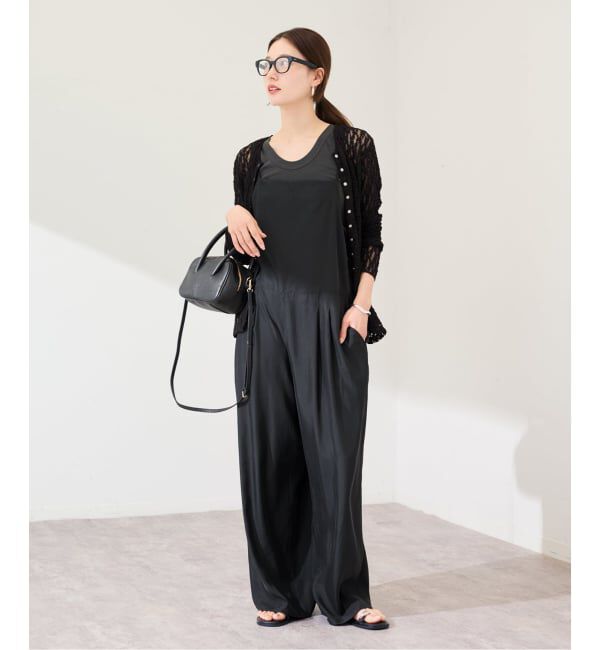 FRAMeWORK「≪追加≫キュプラツイルキャミサロペット 3」|オールインワン|