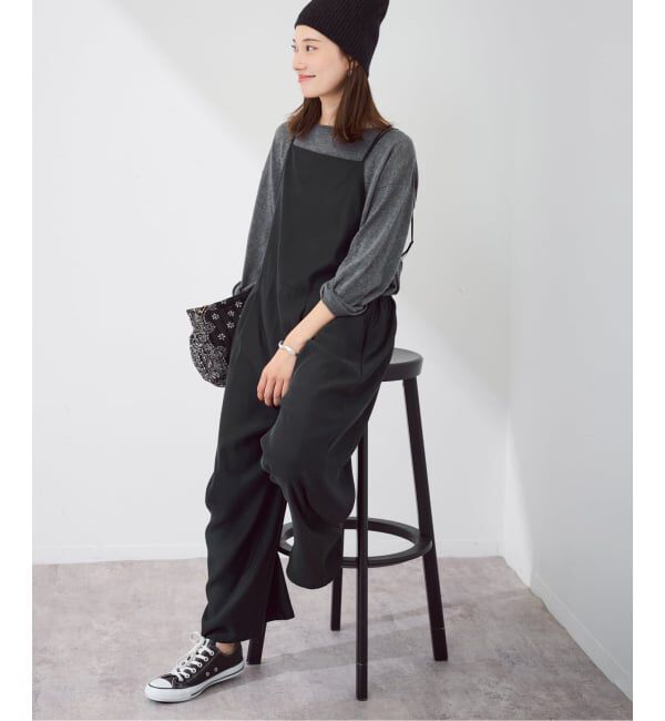 FRAMeWORK「≪追加≫キュプラツイルキャミサロペット 3」|オールインワン|