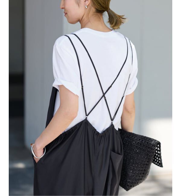 FRAMeWORK「≪追加≫キュプラツイルキャミサロペット 3」|オールインワン|