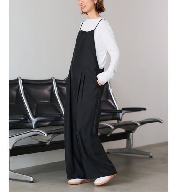 FRAMeWORK「≪追加≫キュプラツイルキャミサロペット 3」|オールインワン|