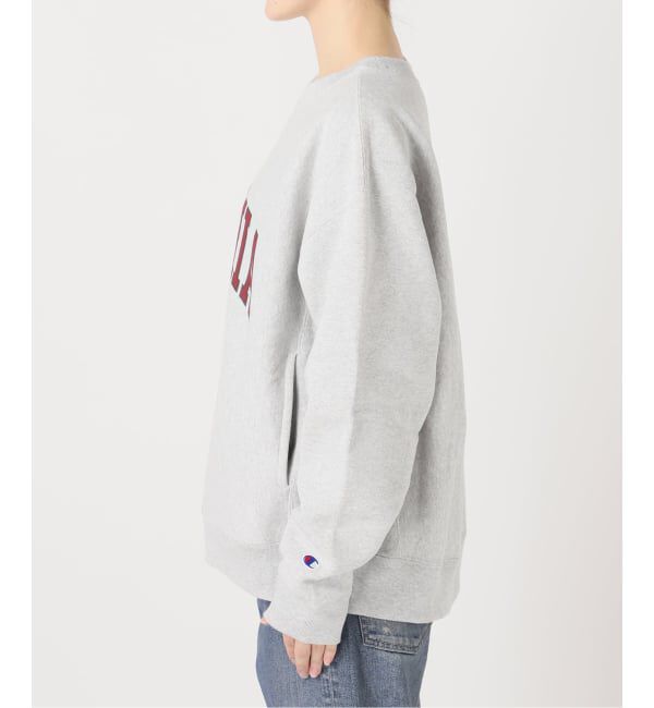FRAMeWORK「Champion 別注リバースウィーブ ロゴスウェットポケットプルオーバー」|スウェット・ジャージ|